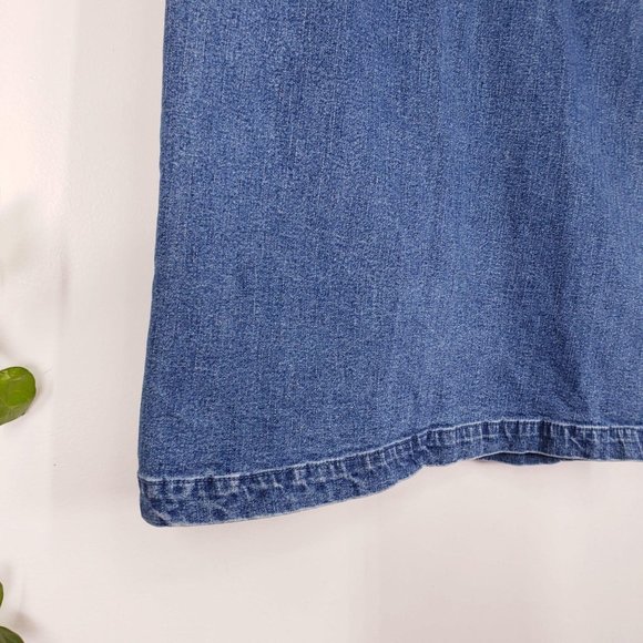 Blue Jeans Skirt Small Denim Short Mini Casual Stretch Pencil Y2K Jaclyn Smith - Picture 6 of 9